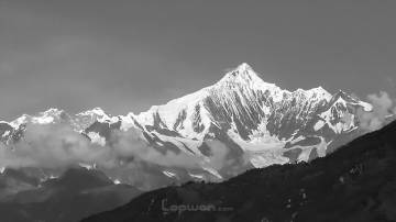 再见梅里雪山,再见卡瓦格博峰