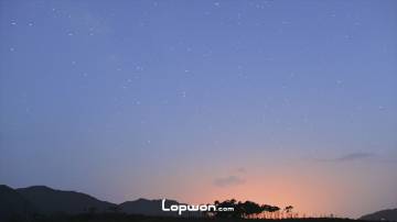 丽江的南天星空