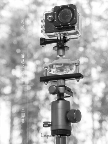 自制延时摄影旋转拍摄器