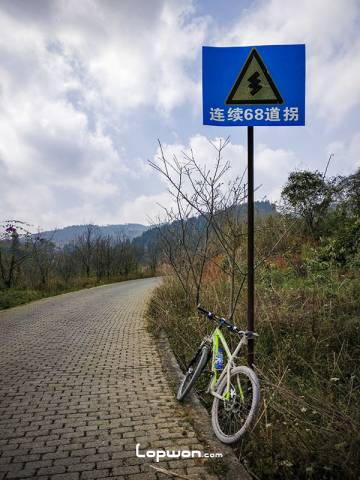 周末骑行地图：宜良靖安哨68道拐