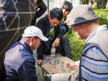 有声：坐炮，咋个坐啊