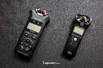 Tascam DR-07X & Zoom H1n