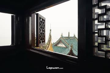 2021年12月16日，湖南省岳阳市，岳阳楼一景。by Lopwon