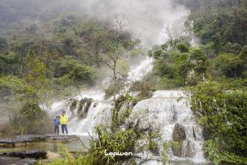 2022年01月14日，贵州省荔波县，小七孔一景。by Lopwon