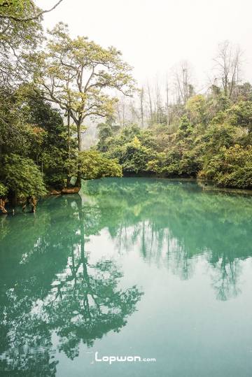 2022年01月14日，贵州省荔波县，小七孔一景。by Lopwon
