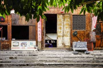 2021年12月31日，重庆市龚滩镇，古镇一景。by Lopwon