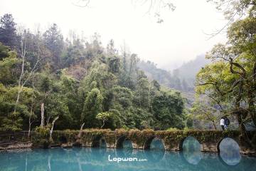 2022年01月14日，贵州省荔波县，小七孔一景。by Lopwon