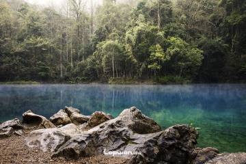 2022年01月14日，贵州省荔波县，小七孔一景。by Lopwon