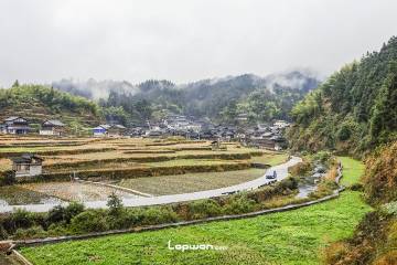 2022年01月10日，贵州省黎平县，地扪侗寨一景。by Lopwon