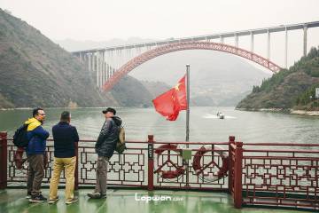 2021年12月08日，重庆市巫山县，小三峡一景。by Lopwon