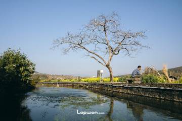 2023年02月18日，云南省腾冲市，和顺古镇上的人。by Lopwon