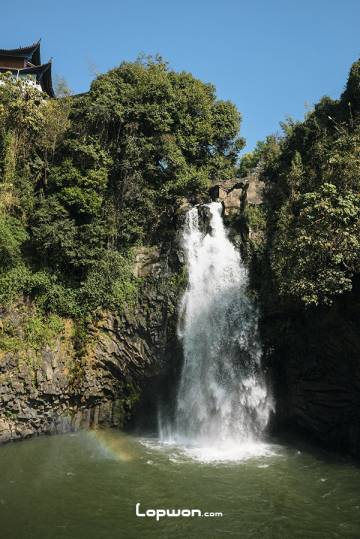 2023年02月18日，云南省腾冲市，叠水河瀑布。by Lopwon